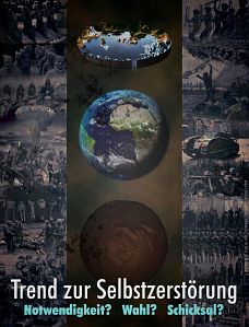 politischer Poster von Czeslaw Gorski - trend zur selbstzerstoerung