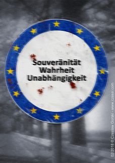 politischer Poster von Czeslaw Gorski - wirklich meine eu