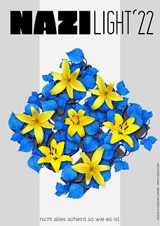 politischer Poster von Czeslaw Gorski - nazi light 4