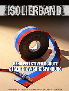 politischer Poster von Czeslaw Gorski - isolierband