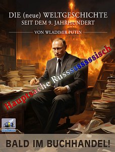 politischer Poster von Czeslaw Gorski - putin geschichtslehrer